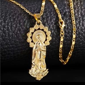 Virgin Mary Chain And Pendant